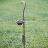 Spade Rain Gauge Garden Stake - Accurate Water Measurement Tool for Outdoor Plants and Gardens