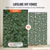 VEVOR Ivy Privacy Fence, 96 x 72 in Artificial Green Wall Screen, Greenery Ivy Fence with Mesh Cloth Backing and Strengthened Joint