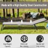 Outsunny Cream Recline Mesh Lounge, Outdoor Breathable Chaise Bed for Supreme Relaxation & Comfort