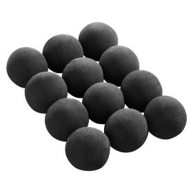 4 Inch 12 Pcs Ceramic Fire Balls Round Fire Stones Reusable Lava Rocks