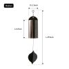 Deep Resonance Serenity Bell Wind Chimes for Patio and Garden Decor