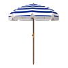 Outsunny Pop-Up Beach Shelter, Azure, Vent Ruffles, Carry Bag, Trendy Sun Protection