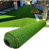 1PC- 3FTx33FT Artificial turf synthetic mat, outdoor garden lawn landscape pet turf, artificial grass carpet with drainage holes