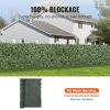 VEVOR Ivy Privacy Fence, 96 x 72 in Artificial Green Wall Screen, Greenery Ivy Fence with Mesh Cloth Backing and Strengthened Joint