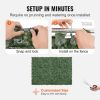 VEVOR Ivy Privacy Fence, 96 x 72 in Artificial Green Wall Screen, Greenery Ivy Fence with Mesh Cloth Backing and Strengthened Joint