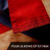 2 Pack Betsy Ross Tea-Stained Flag 3x5 Ft Embroidered 420D Polyester Historical Flag