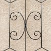 4 Pack Metal Garden Trellis 86.7" x 19.7" Rustproof Trellis for Climbing Plants Outdoor Flower Support Black