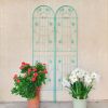 2 Pack Metal Garden Trellis 86.7" x 19.7" Rustproof Trellis for Climbing Plants Outdoor Flower Support
