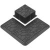 11.81"x11.81"x0.79"Grey & Brown Colors - Stylish Interlocking Flooring