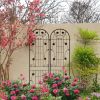2 Pack Metal Garden Trellis 86.7" x 19.7" Rustproof Trellis for Climbing Plants Outdoor Flower Support