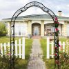 Metal Garden Arch Assemble Freely with 8 Styles Garden Arbor Trellis Climbing Plants Support Rose Arch